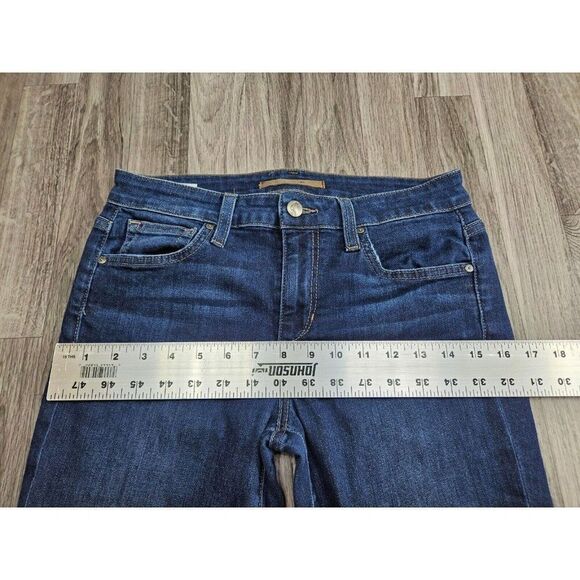 Joe's Womens Size 27 Pockets Whiskered Denim Blue Jeans - Picture 9 of 12
